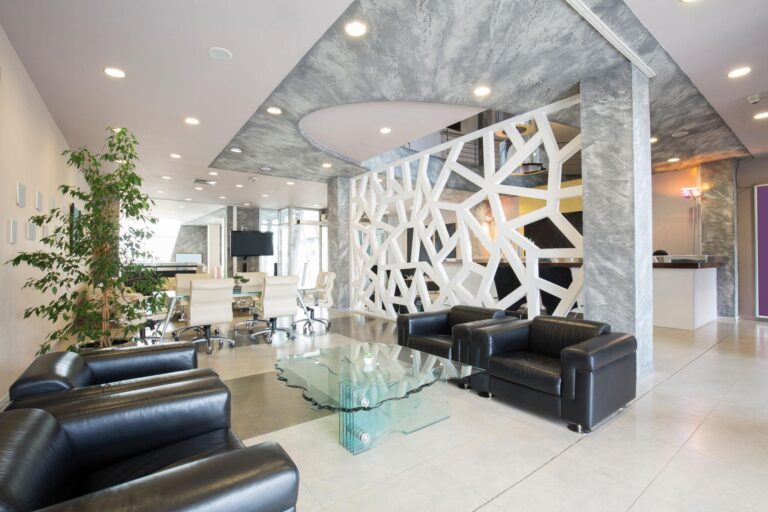 Elegant Lobby at Lemon Tree Premier Delhi Airport 768x512