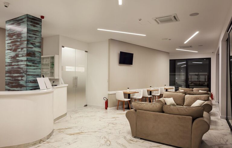 Modern Lobby at ibis New Delhi Aerocity 768x490