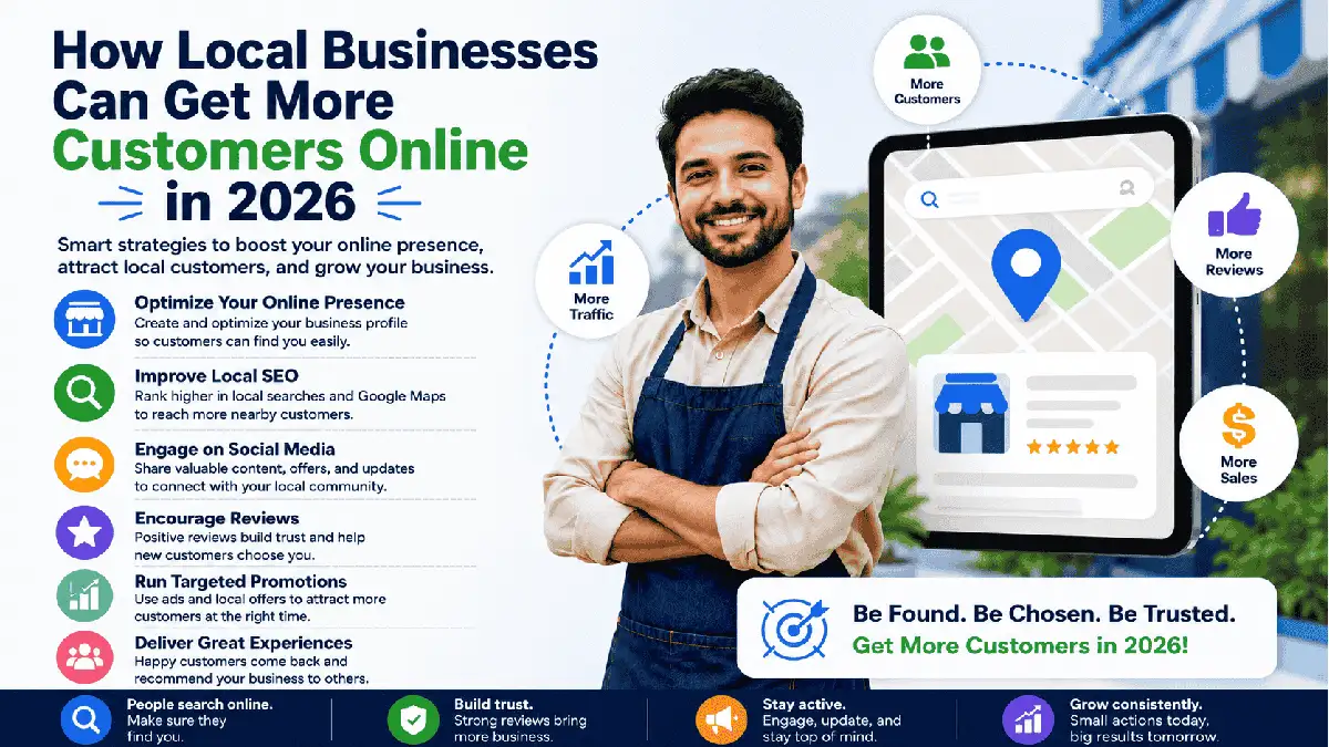 How Local Businesses Can Get More Customers Online in 2026